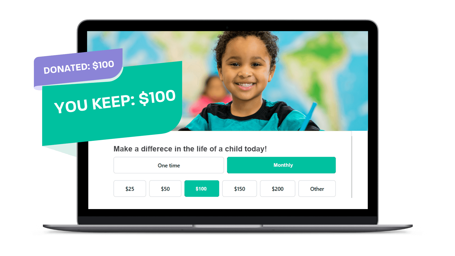 Fundraising 101 Donation Page