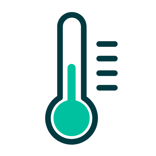 Glass Register Donation Form Thermometer