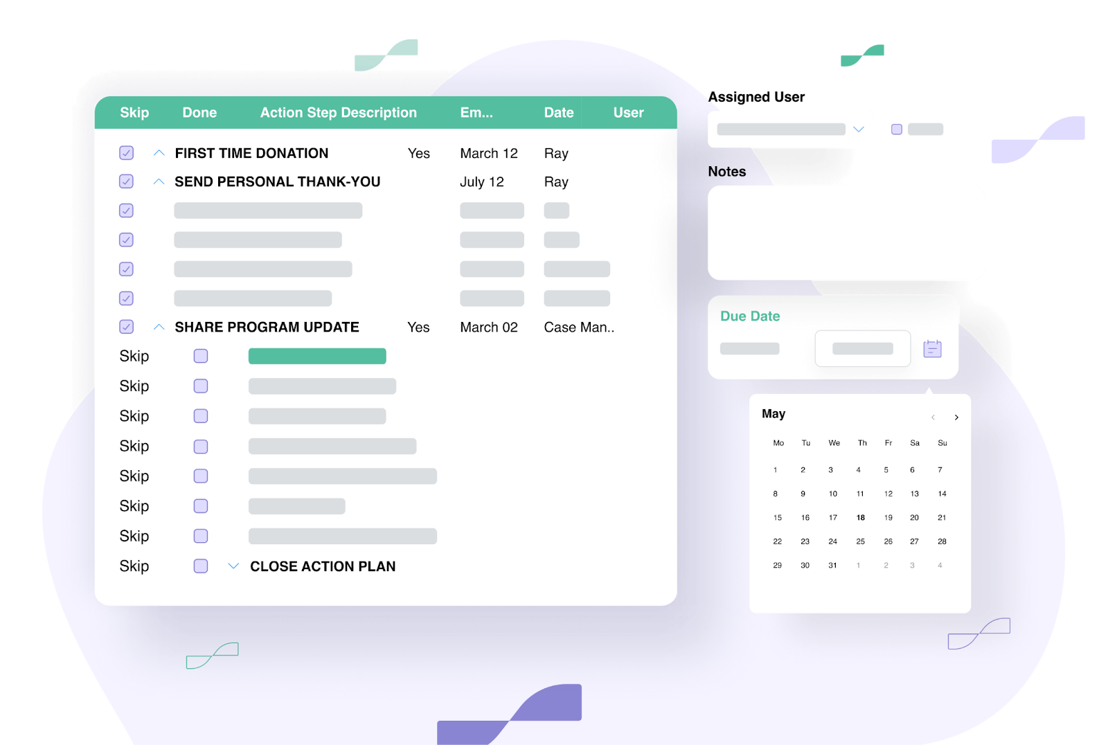 Glass Register Donations Integration