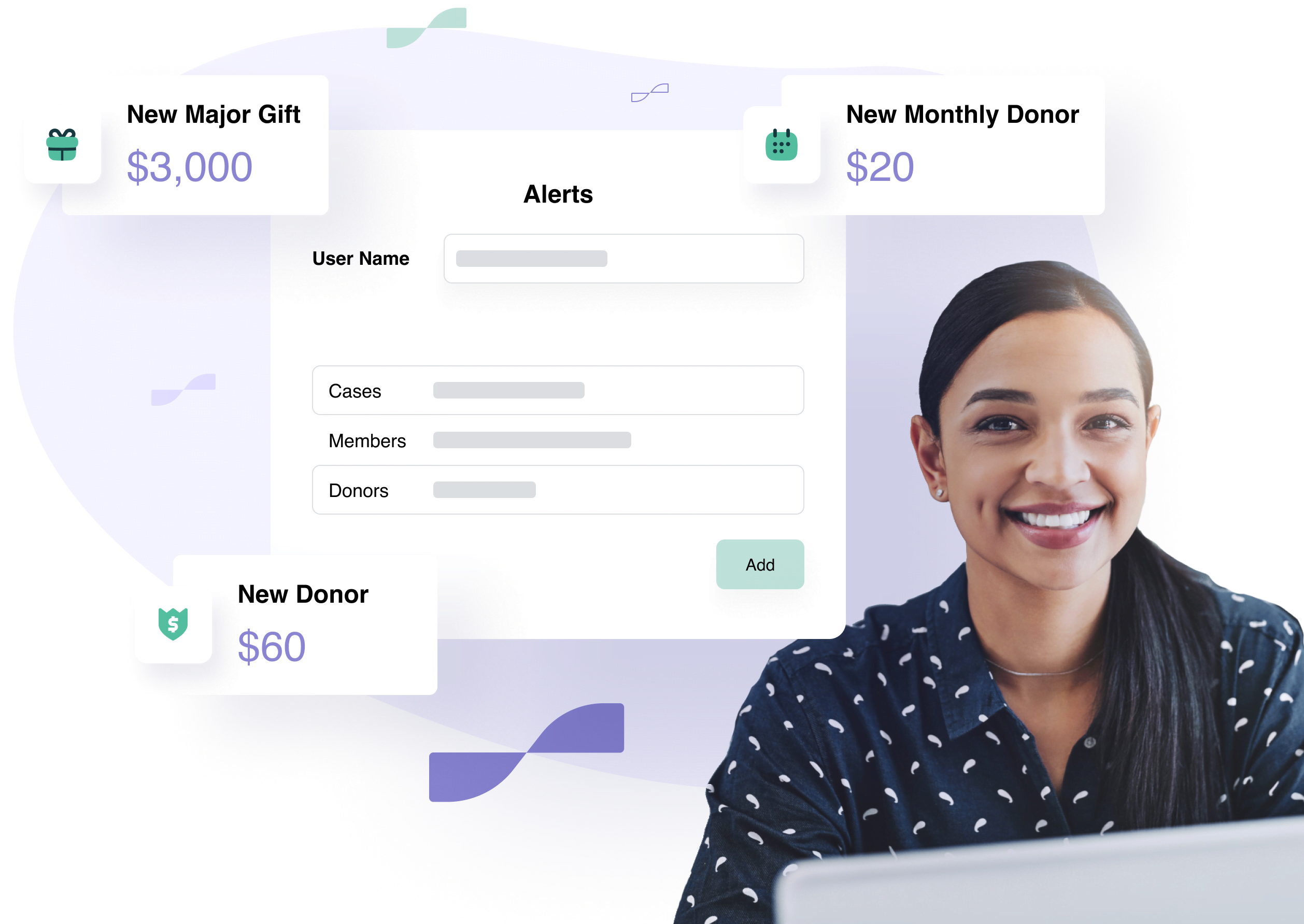 Sumac Donations Extension Alerts