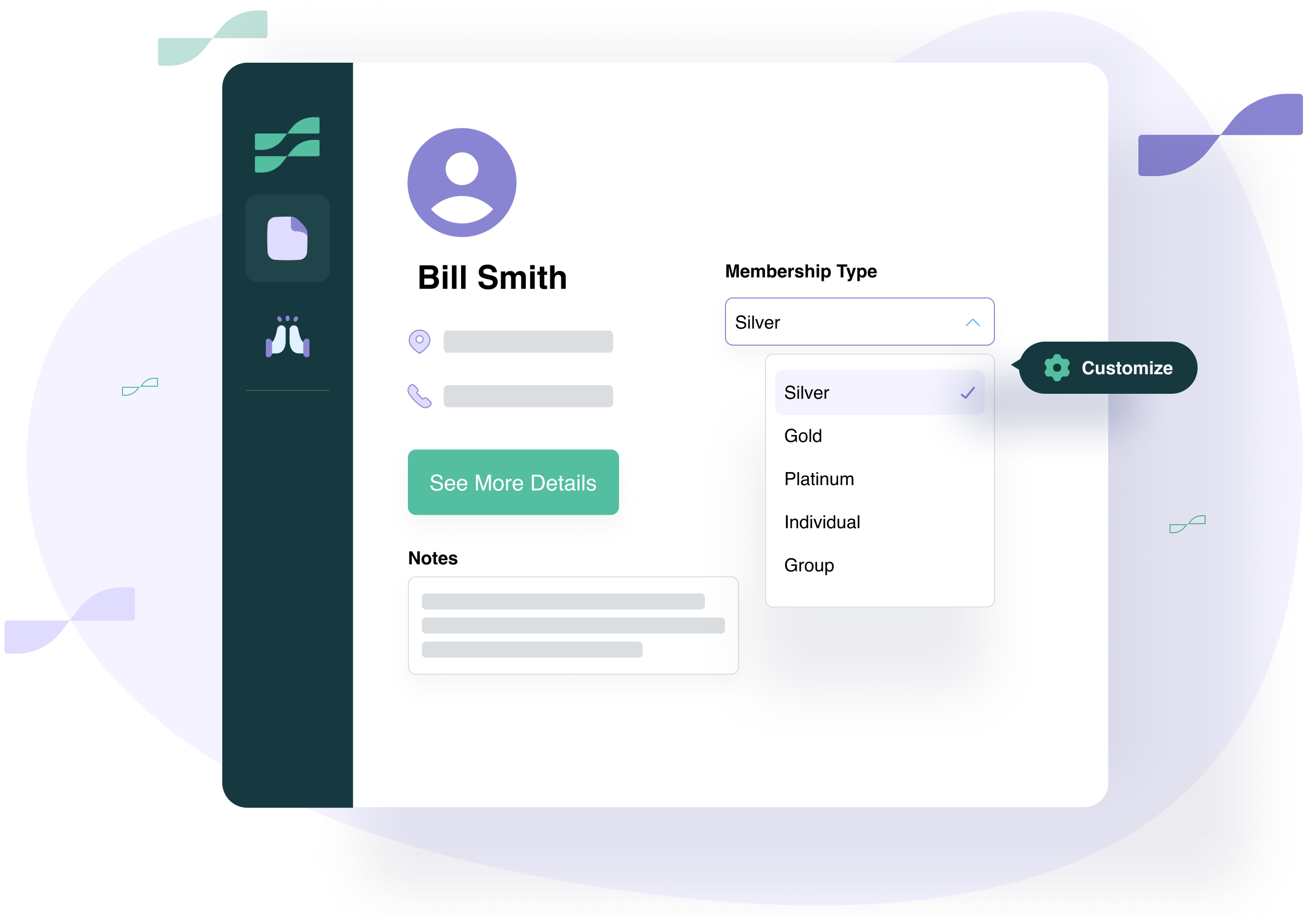 Sumac Memberships Extension Customize