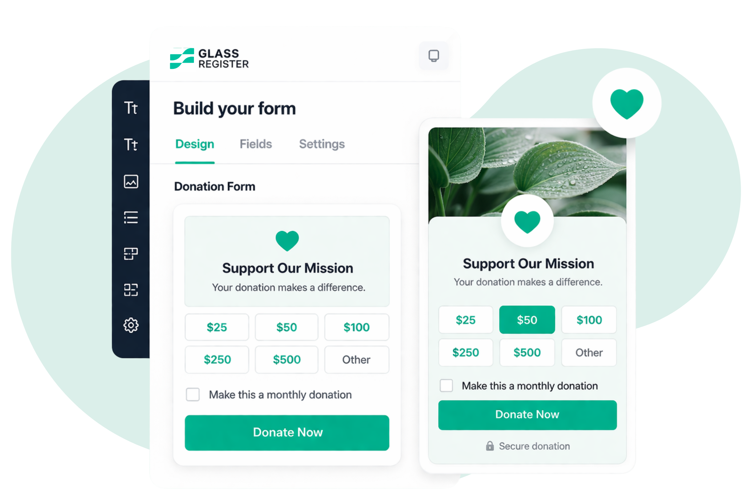 Automate Donation Receipts | Glass Register