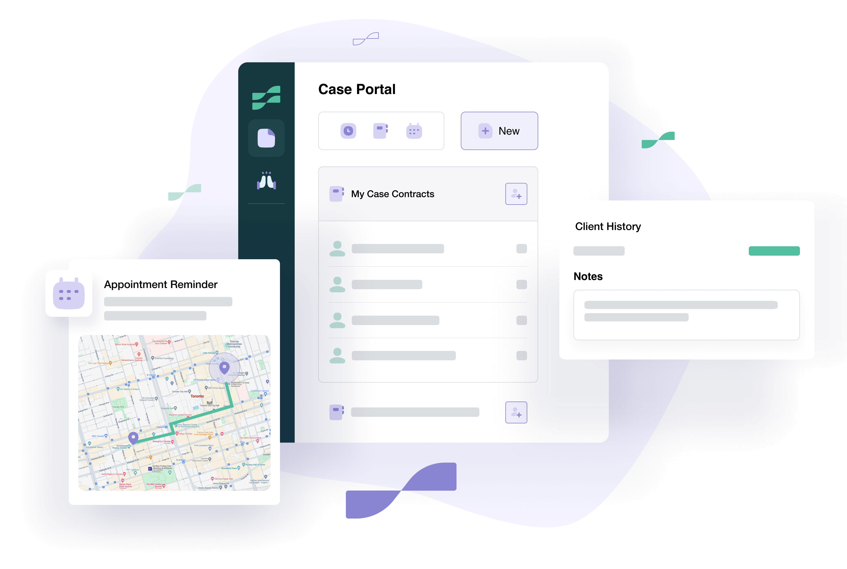 Portail de logiciels de gestion de cas pour les organisations à but non lucratif