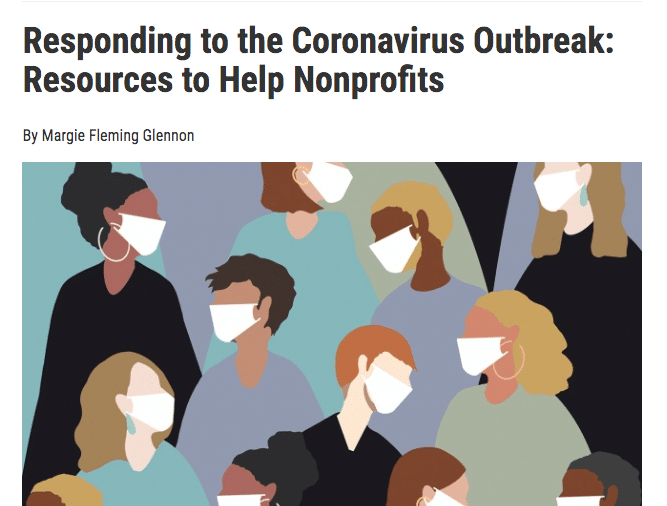 Répondre à l'épidémie de coronavirus de Philanthropy.com