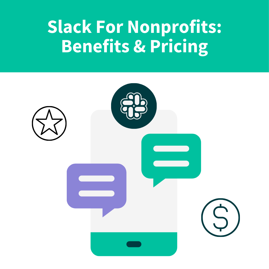 Tarification des avantages de Slack pour les organisations à but non lucratif
